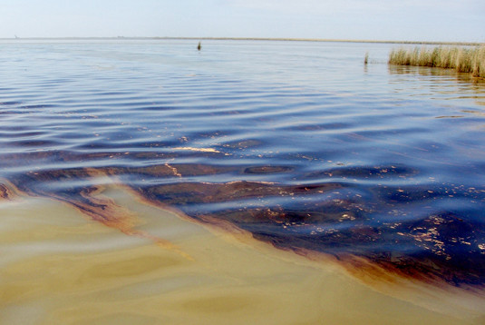 Grays Harbor Spill Slick